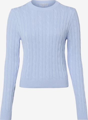 Pull-over Marie Lund en bleu : devant