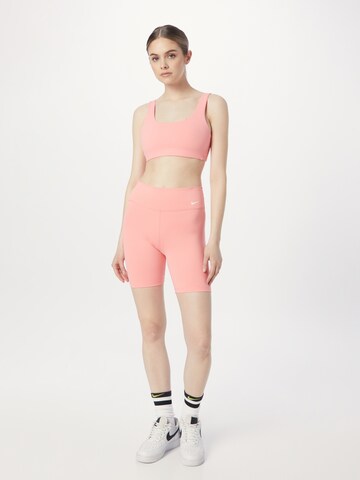 NIKE Skinny Sports trousers 'One' in Pink