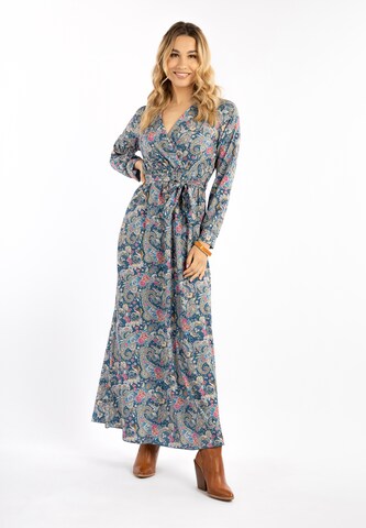 usha FESTIVAL - Vestido en azul: frente