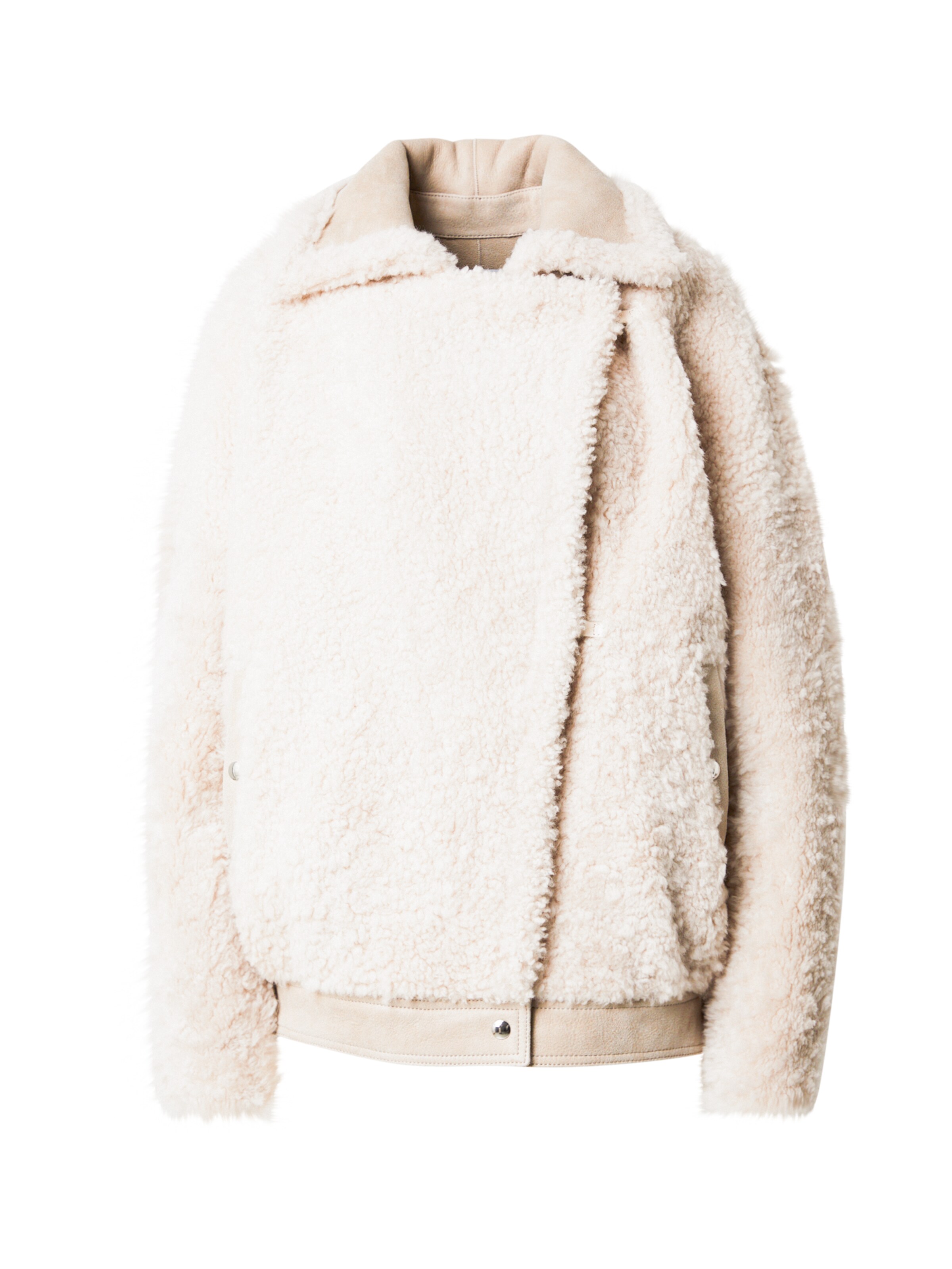 Faux Fur Jacke Mit Fell Frauen Fake Fur Coat Daunenjacke Damen