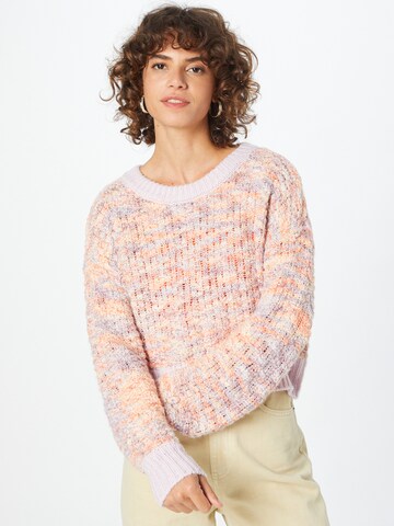 Pull-over 'Lucia' ONLY en violet : devant