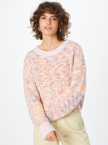 ONLY Sweater 'Lucia' in Purple: front