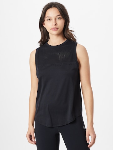 Varley Sports Top in Black: front
