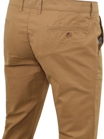 Suitable Slim fit Chino Pants 'Plato' in Brown