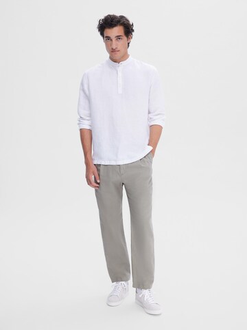 SELECTED HOMME Regular Fit Hemd 'REGRICK' in Weiß