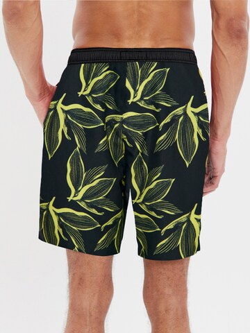 Threadbare Zwemshorts 'Station' in Zwart