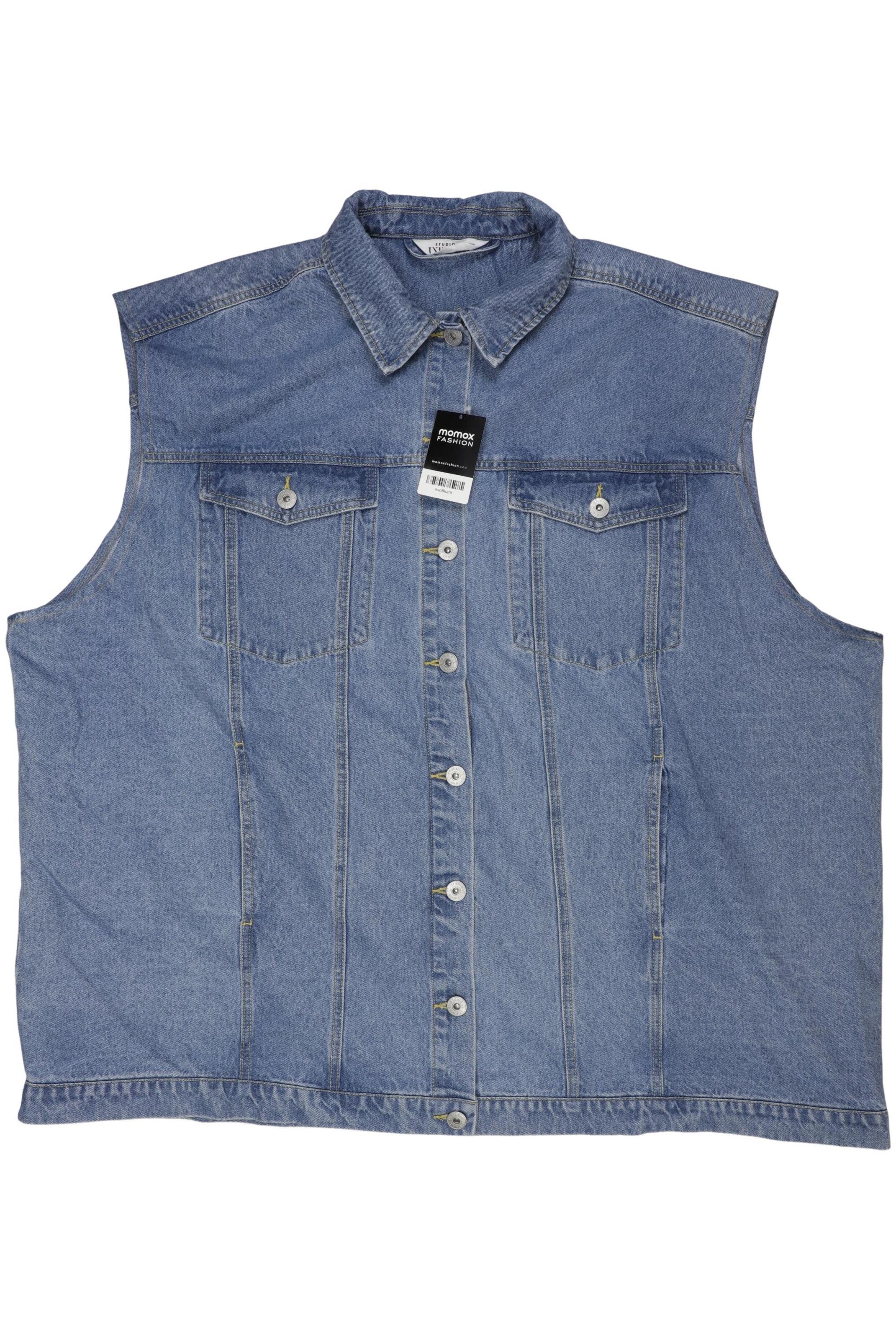 Studio Untold Weste 9XL in Blau: Vorderseite