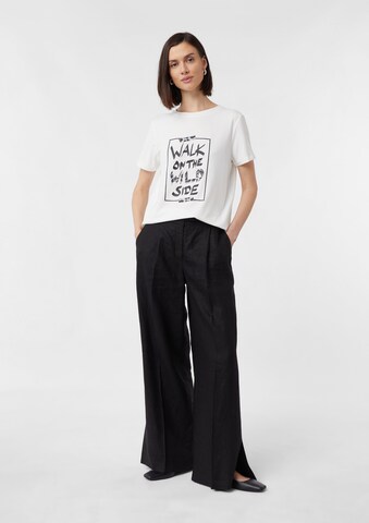 COMMA T-Shirt in Weiß