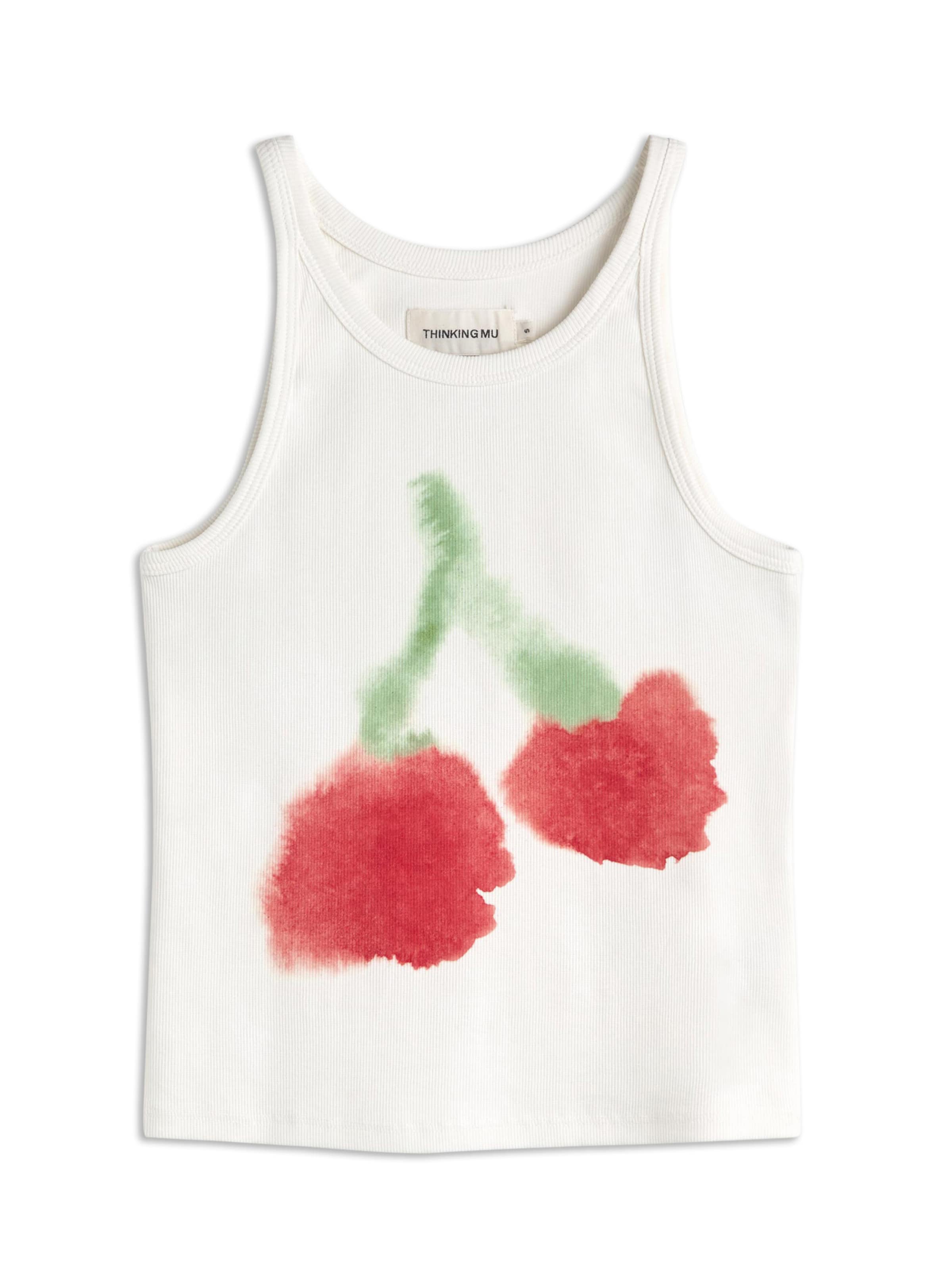 Thinking MU - Top 'HARRIET' en blanco: frente