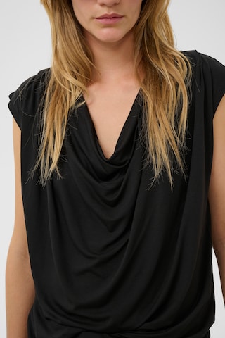 SOAKED IN LUXURY - Blusa 'Hanadi' en negro