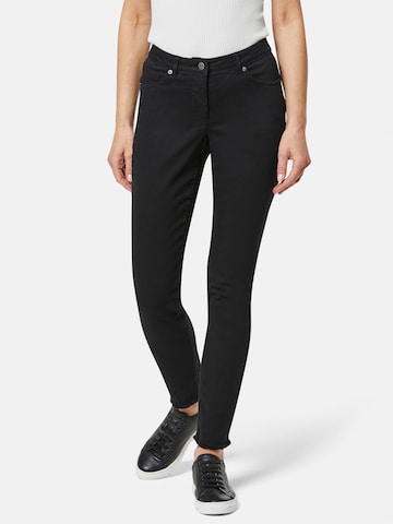 Skinny Jean MADELEINE en noir : devant