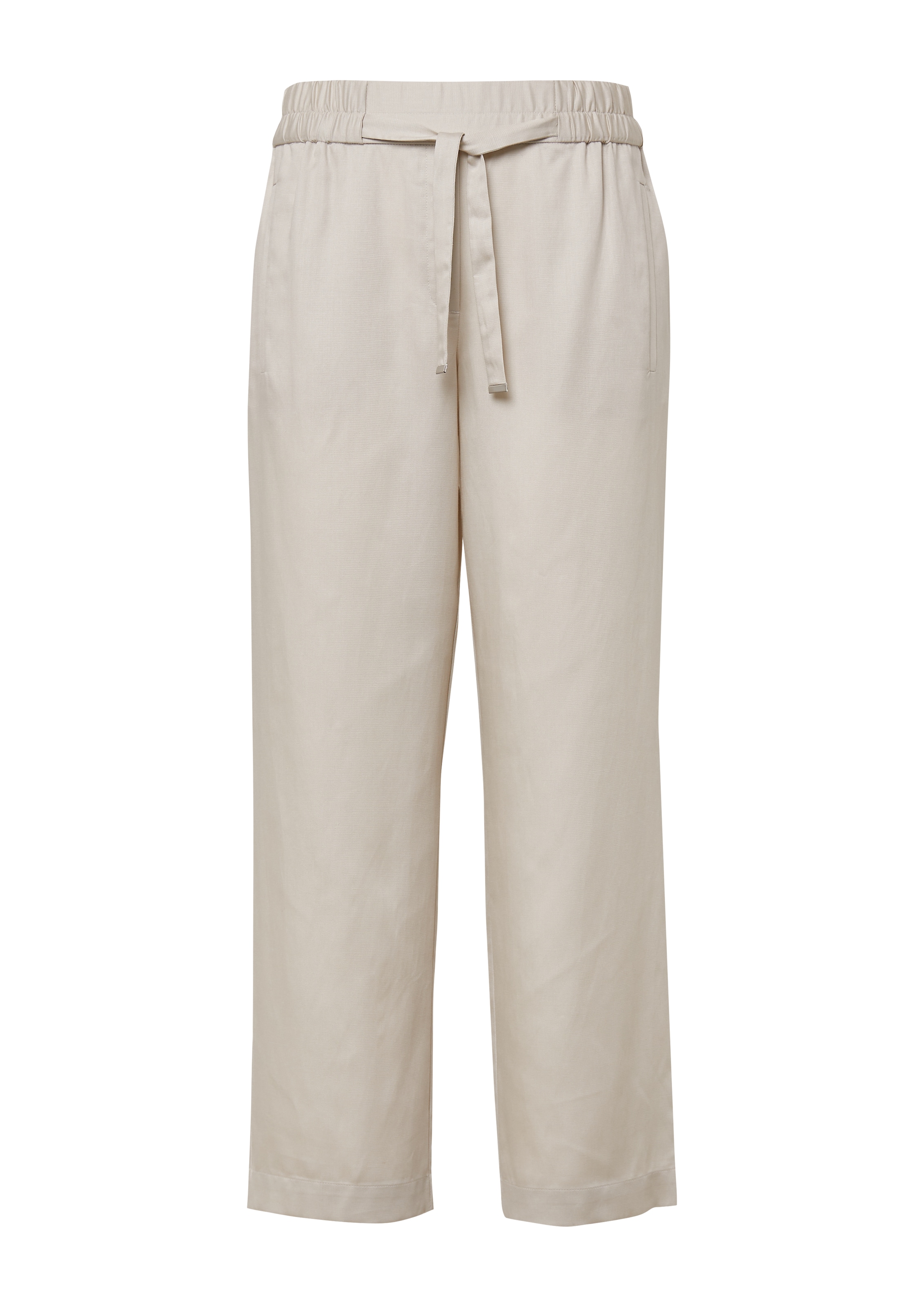 Regular Pantalon COMMA en beige : devant
