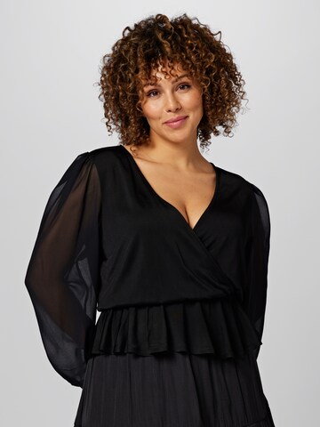 Guido Maria Kretschmer Curvy Shirt 'Maggie' in Schwarz: predná strana