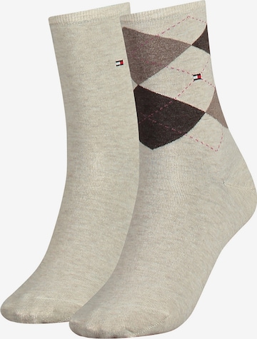 Tommy Hilfiger Underwear Socks in Beige: front