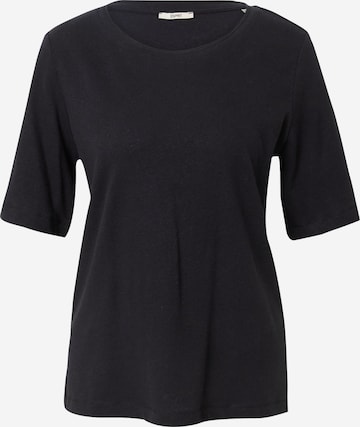 T-shirt ESPRIT en noir : devant