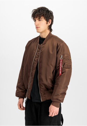 Veste mi-saison 'MA-1 Heritage' ALPHA INDUSTRIES en marron : devant