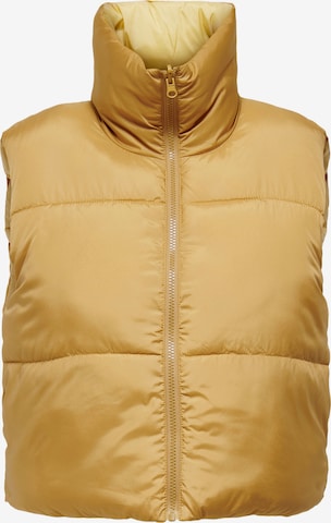 Gilet 'Ricky' ONLY en jaune : devant