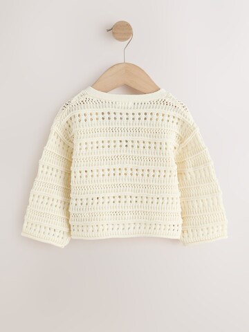 Next Вязаная кофта в Бежевый