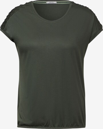 CECIL Shirt in Groen: voorkant