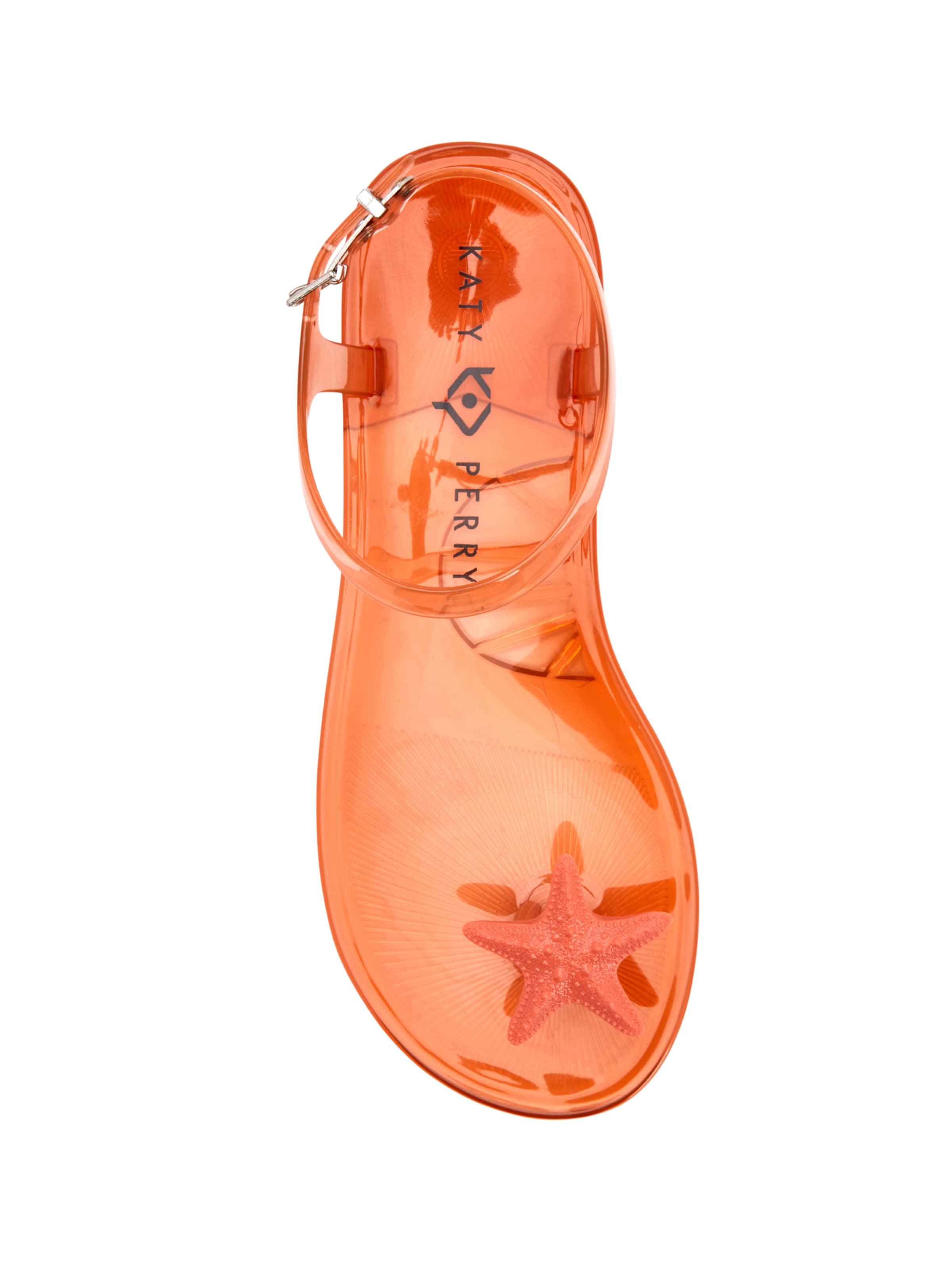 Katy Perry T-Bar Sandals 'THE GELI' in Orange