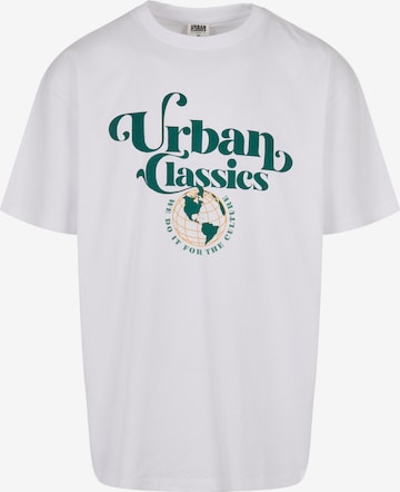 T-Shirt Urban Classics en blanc : devant