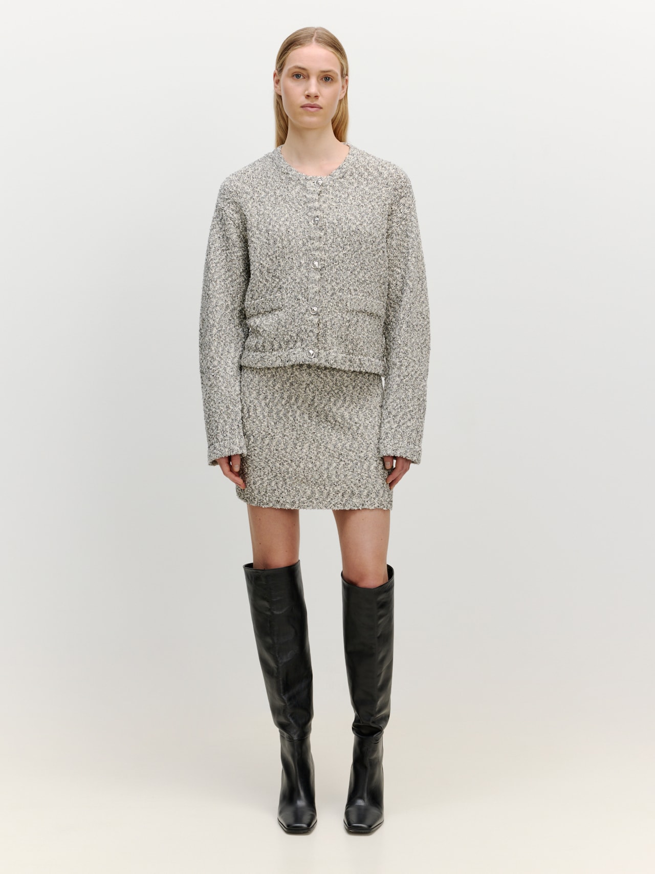 EDITED Produkte Strickjacke 'Ida' schwarz