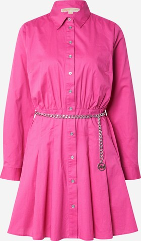 Robe-chemise MICHAEL Michael Kors en rose : devant