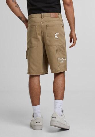 Regular Pantalon Karl Kani en beige