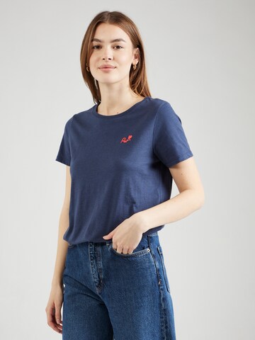 Ragwear Shirt 'ADORI LOVE' in Blauw: voorkant
