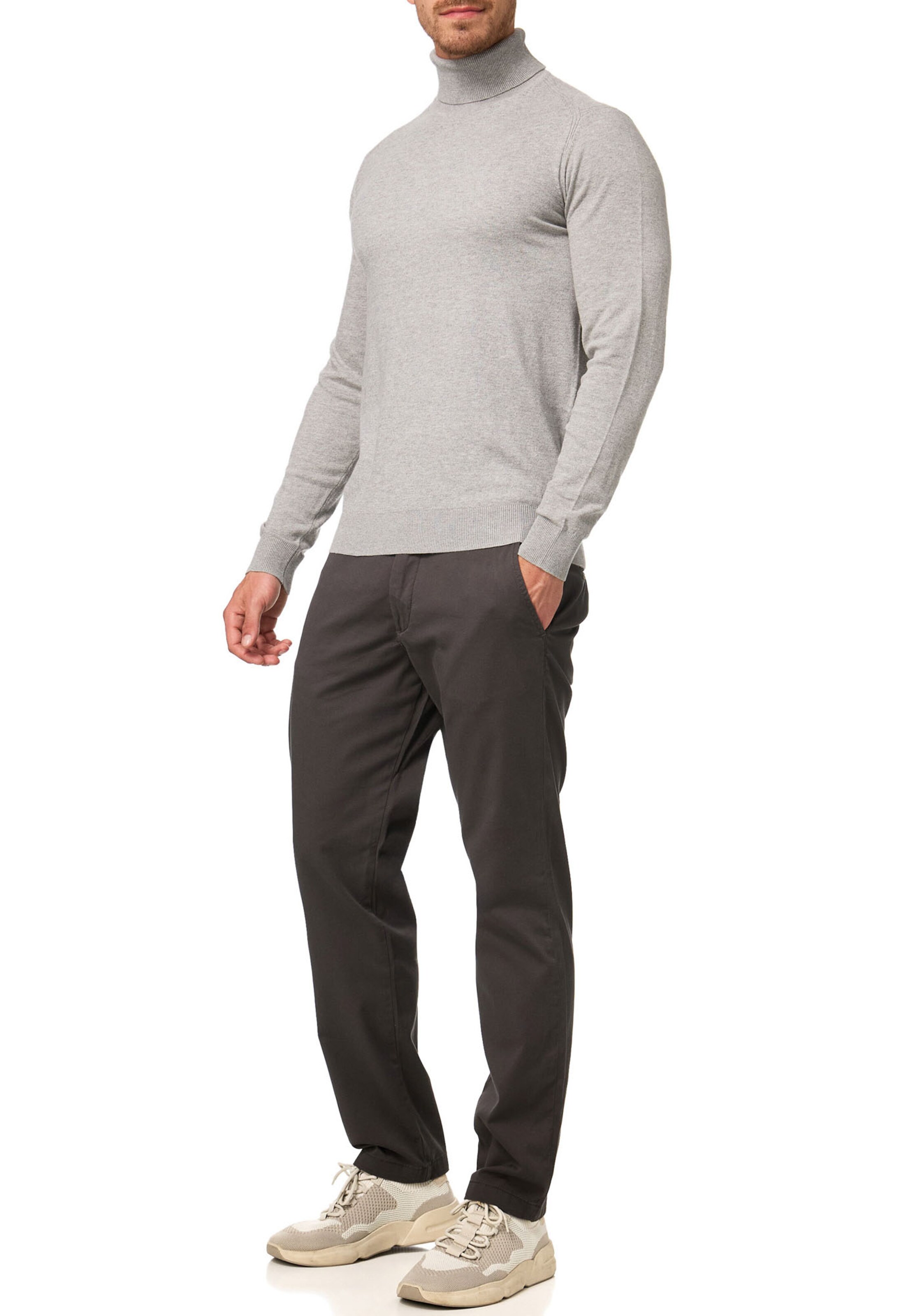 INDICODE JEANS Sweater in Grey