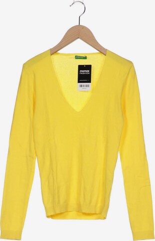 UNITED COLORS OF BENETTON Sweater & Cardigan in XS in Yellow: front
