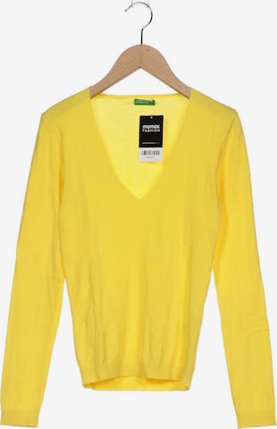 UNITED COLORS OF BENETTON Pullover XS in Gelb: predná strana