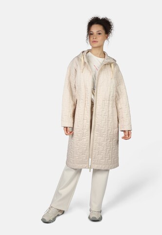 Fuchs Schmitt Between-Seasons Coat 'THE FOX' in White: front