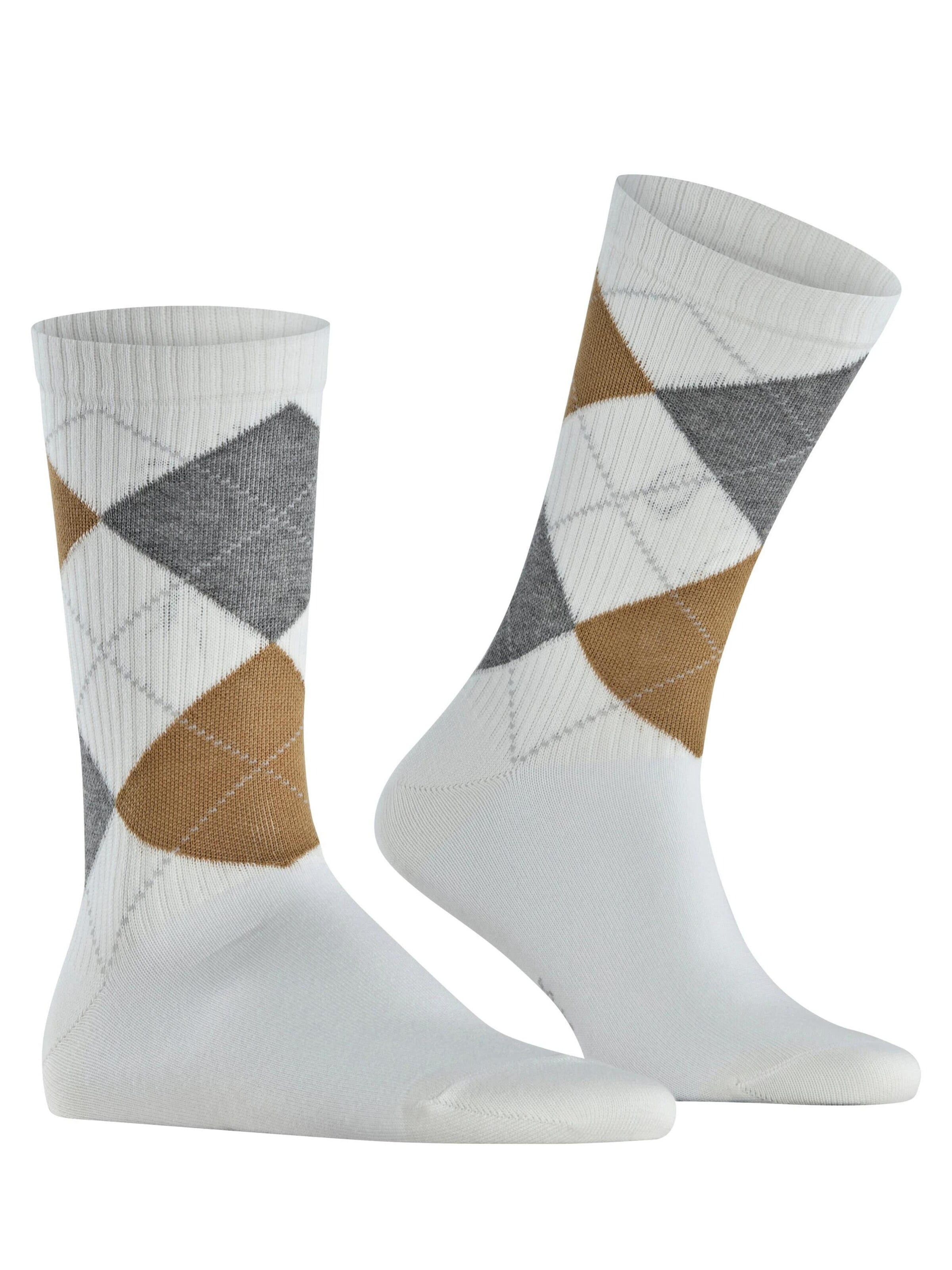 BURLINGTON Socks 'Rib Court' in White