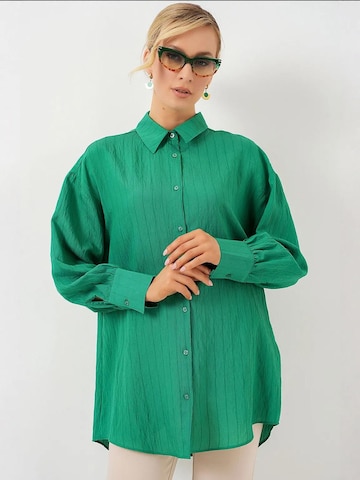 Chemisier Bigdart en vert : devant