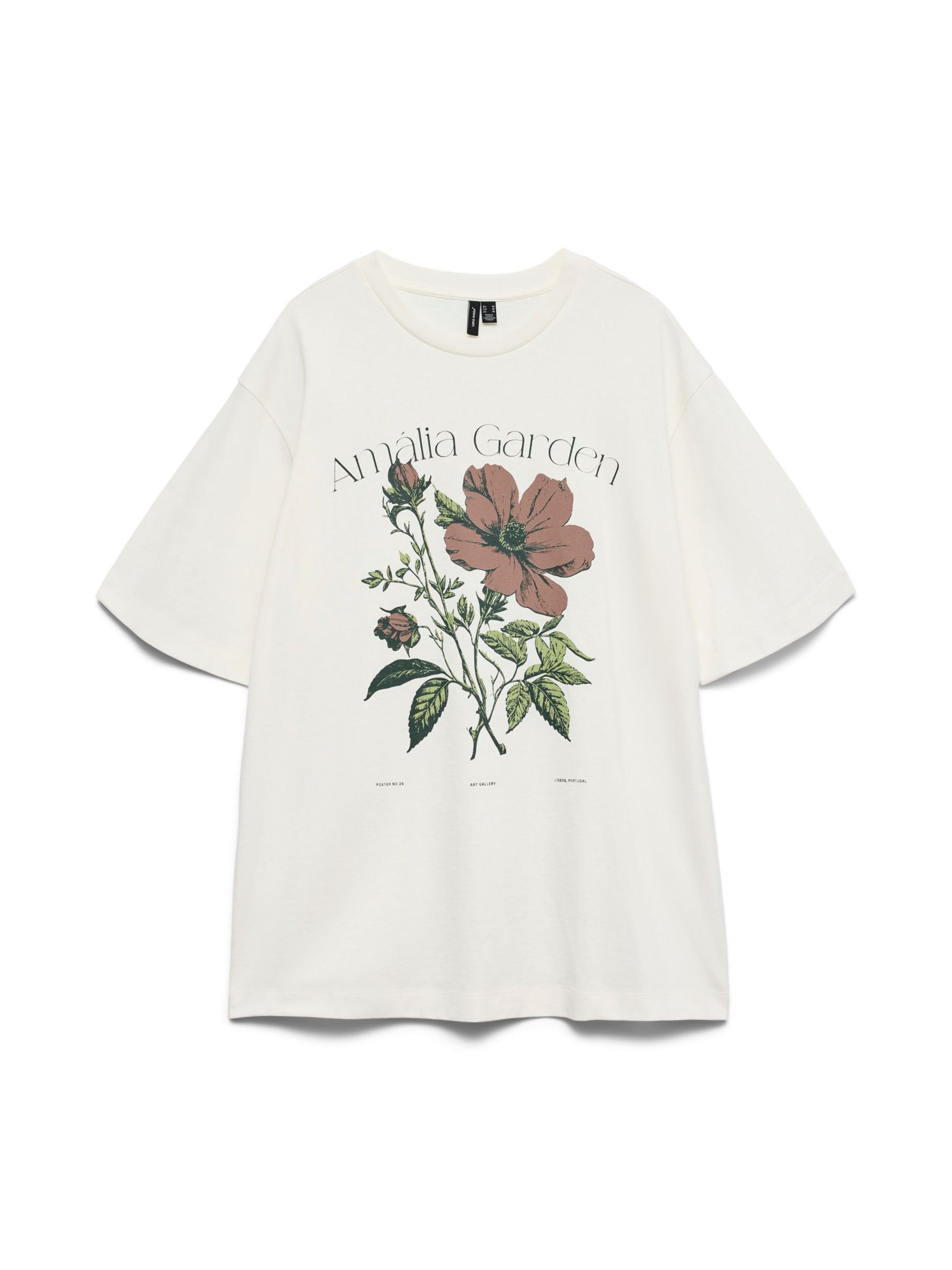 Vero Moda Curve Shirt in Weiß: Vorderseite
