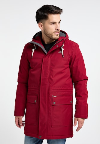 ICEBOUND Weatherproof jacket 'Arctic' in Red: front