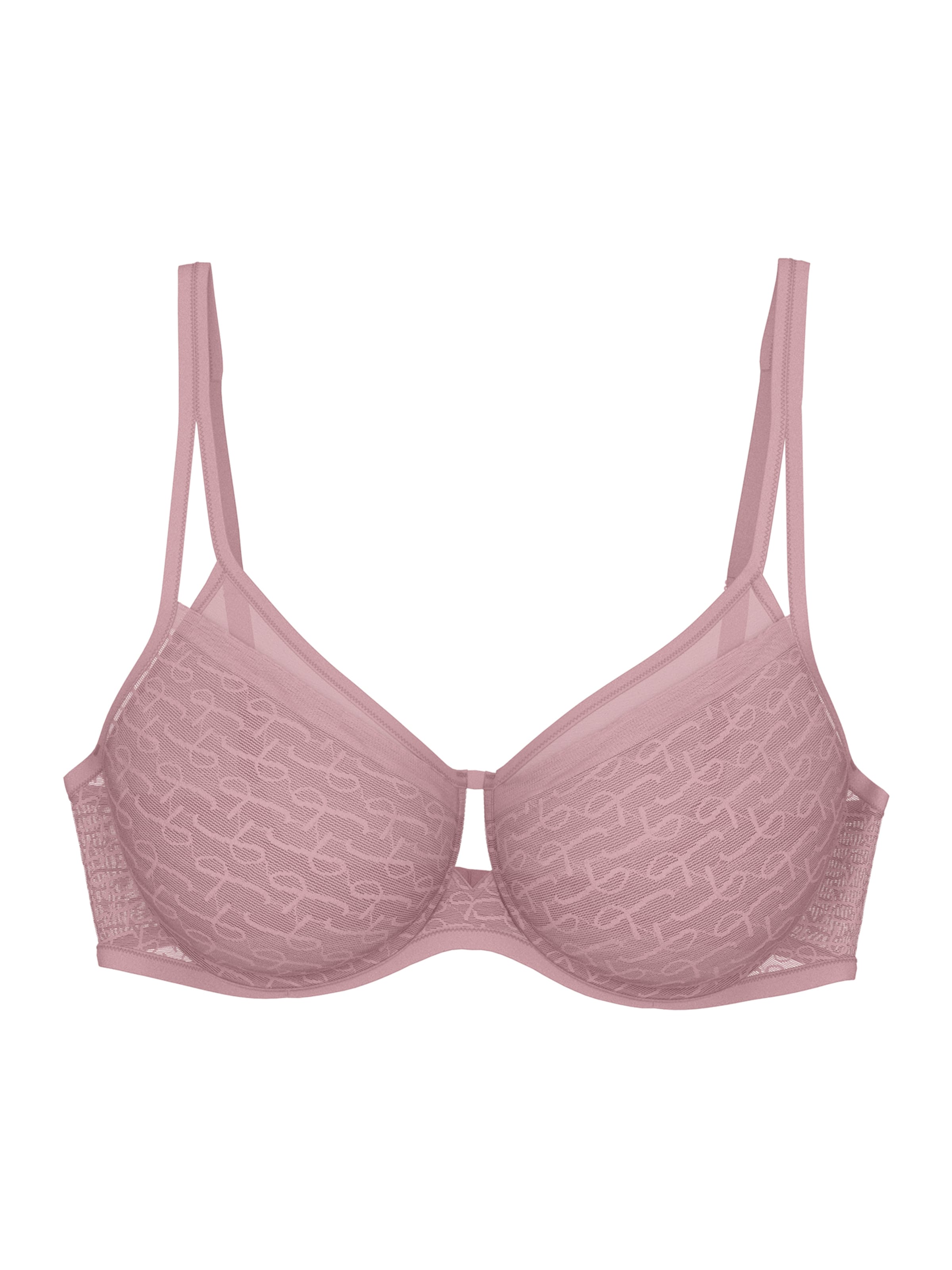 TRIUMPH Bra ' Signature Sheer ' in Pink: front