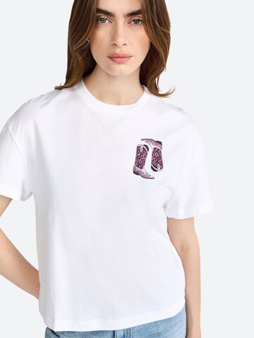 Maglia extra large di Rich & Royal in bianco