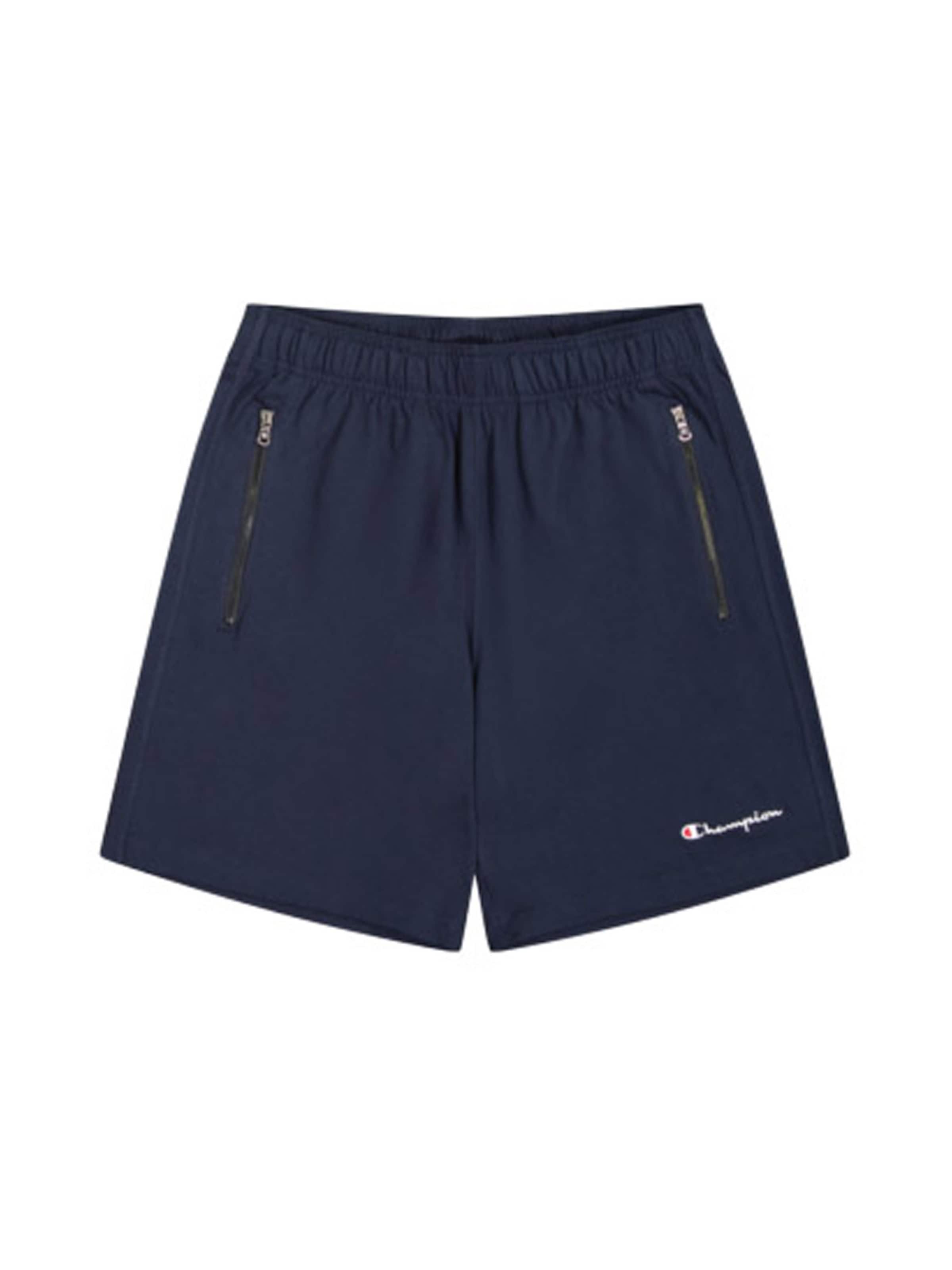 Champion Authentic Athletic Apparel Loosefit Shorts in Blau: Vorderseite