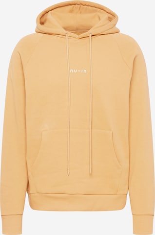 NU-IN Sweatshirt in Beige: voorkant