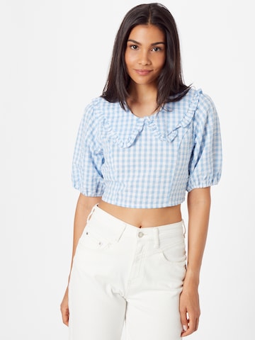 Cotton On Bluse 'LULU' i blå: forside