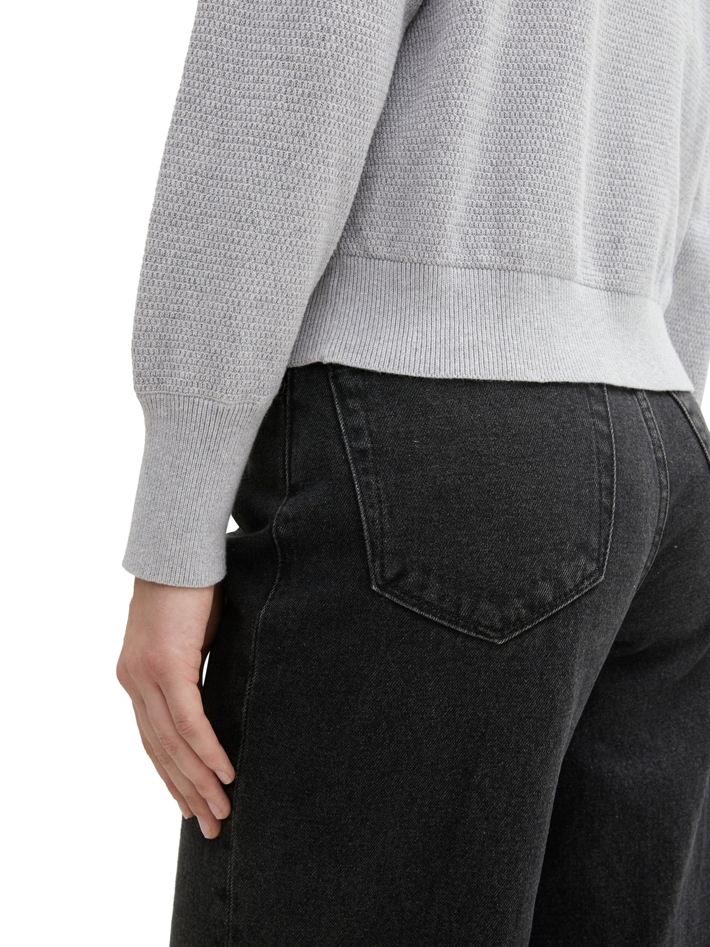 TOM TAILOR Trui in Grijs