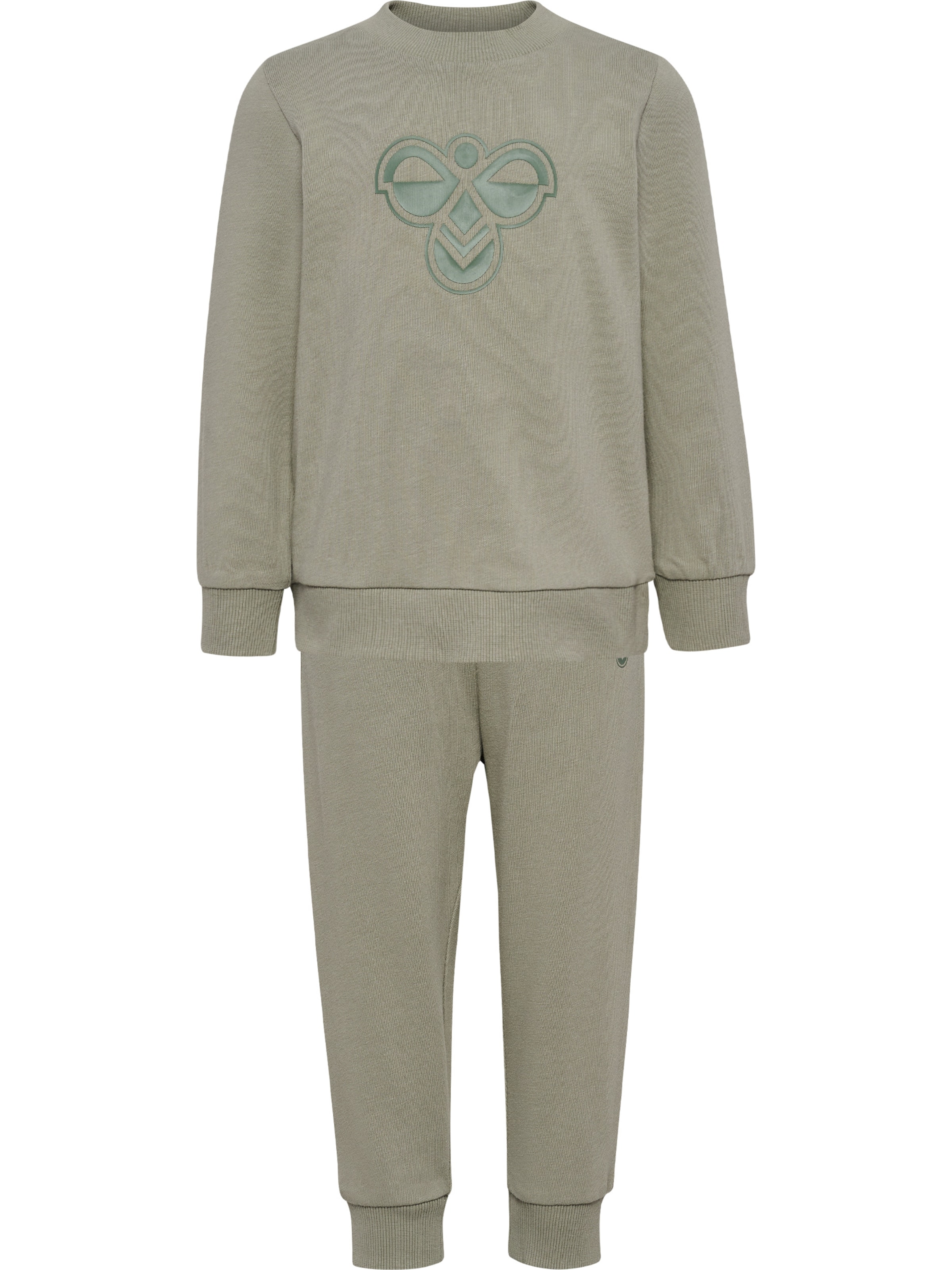 Hummel Sweat suit in Green: front