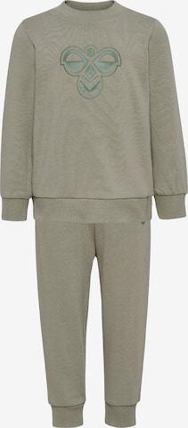 Hummel Sweat suit in Green: front