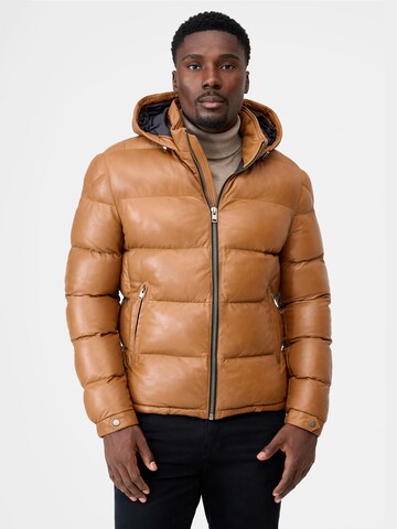 RICANO - Chaqueta de invierno 'Vince' en marrón: frente