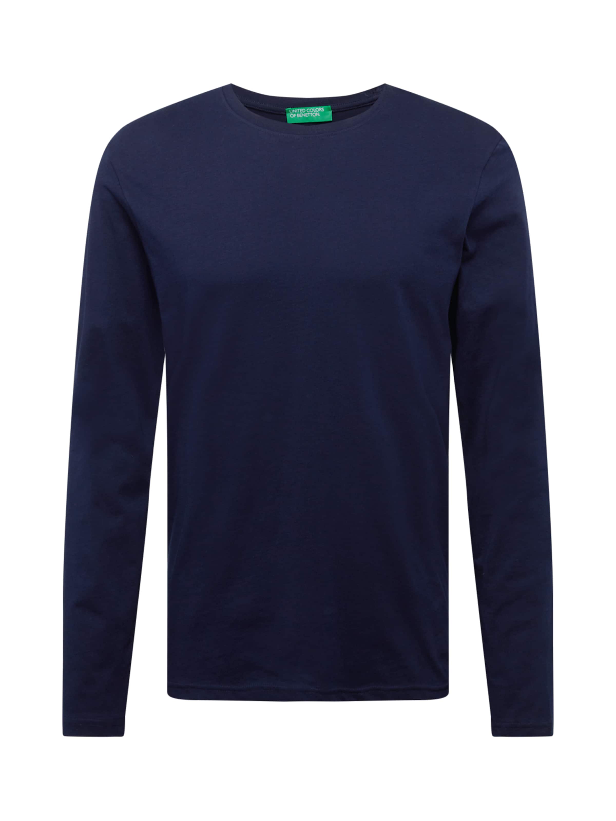 UNITED COLORS OF BENETTON Shirt in Blau: Vorderseite