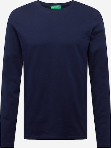 T-Shirt UNITED COLORS OF BENETTON en bleu : devant