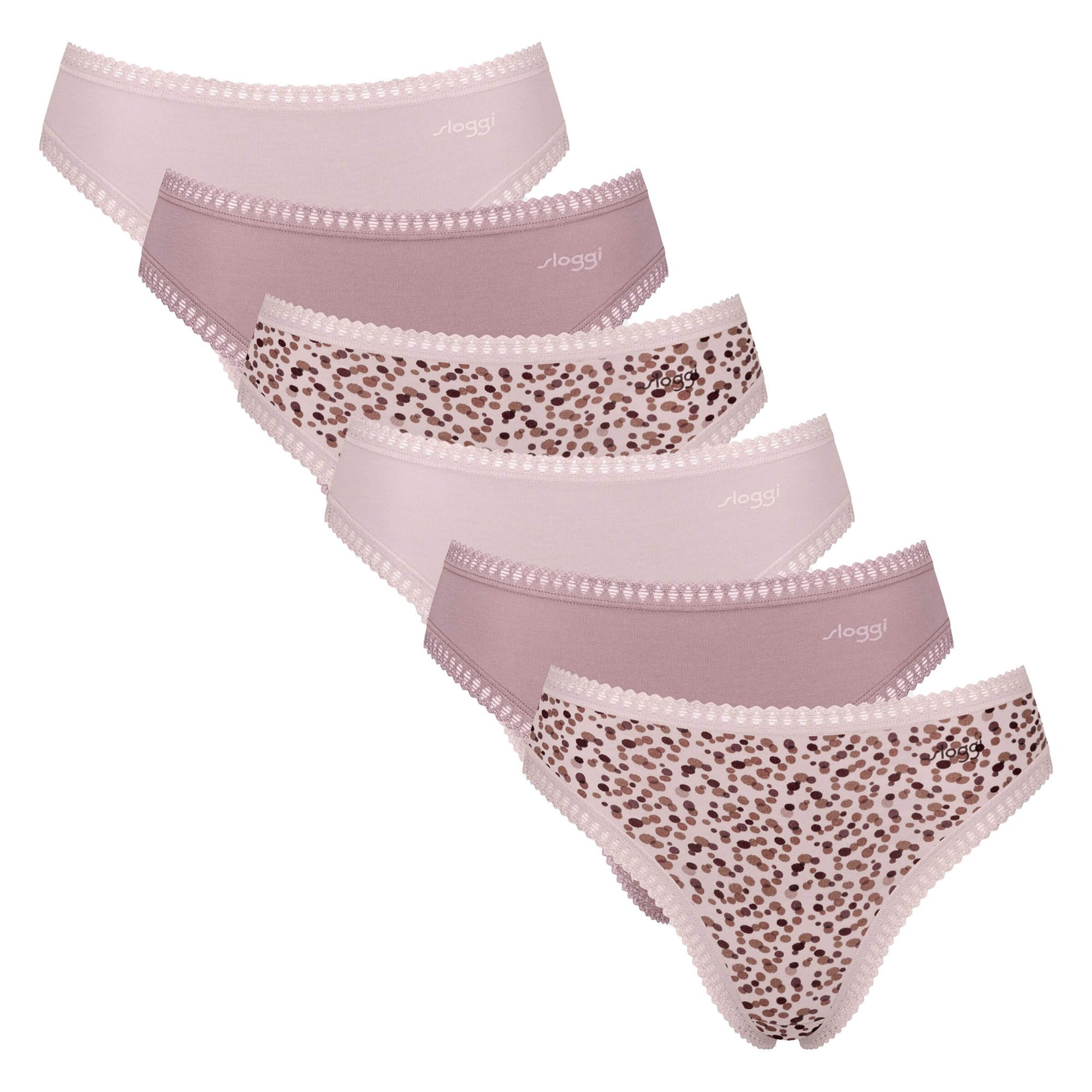 SLOGGI Slip in Pink: front