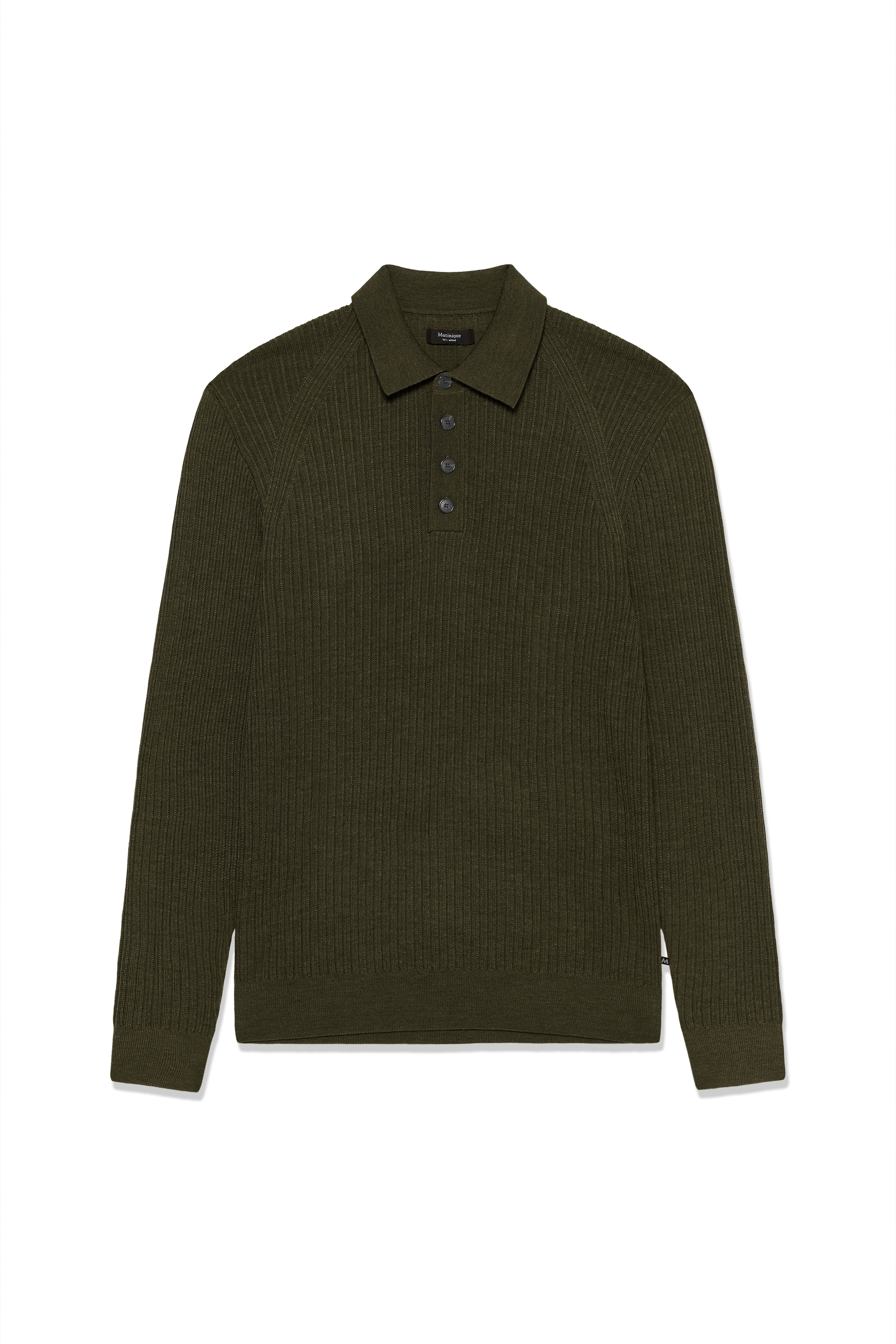Pull-over 'MAKerone N' Matinique en vert : devant